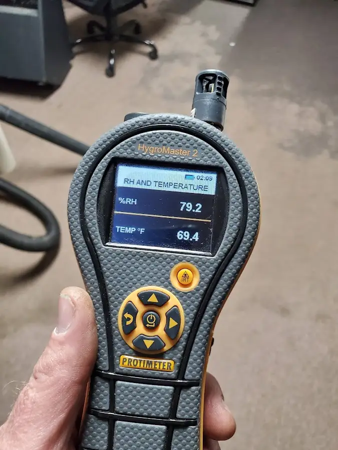 Moisture meter humidity assessment for Mold Remediation & Removal in Winter Park
