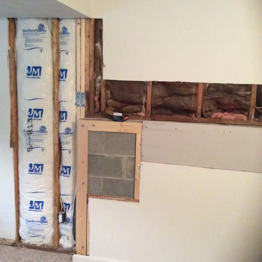 Wall insulation replacement during Structural Drying in Winter Park